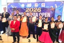 Atlet Ikatan Olahraga Dancesport Indonesia (IODI) Kabupaten Tabanan berhasil membawa pulang empat medali, terdiri dari satu medali perunggu dan tiga medali perak pada Kejurnas IODI XVI Tahun 2026 yang berlangsung di Ballroom Hotel Aston Grogol, Jakarta Barat