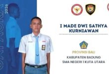 I Made Dwi Sathya Kurniawan, siswa SMAN 1 Kuta Utara yang terpilih sebagai anggota Paskibraka Tingkat Pusat Tahun 2026
