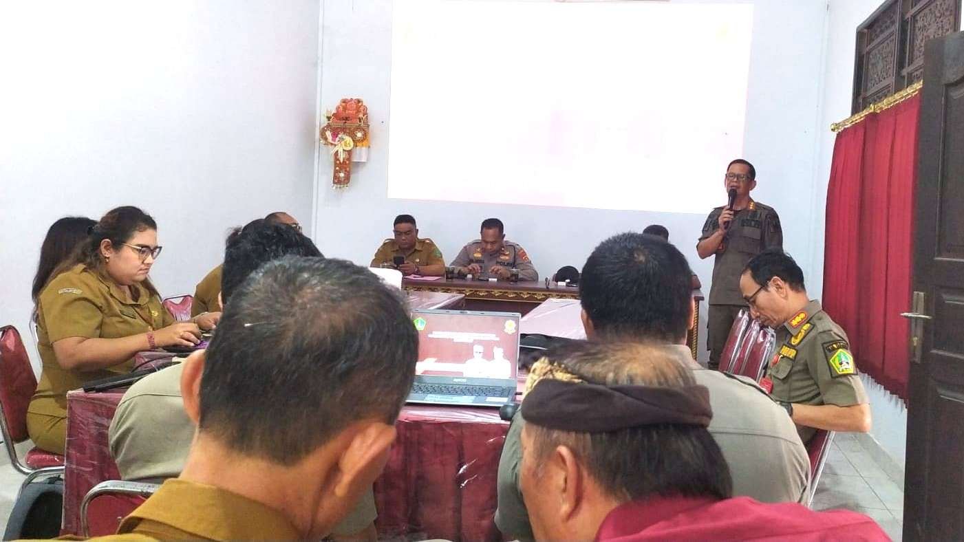 Satpol PP Tabanan sosialisasi empat Perda di Kerambitan tekankan cegah pelanggaran sejak dini