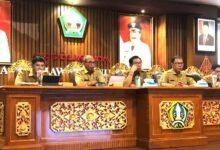 Sosialisasi Pedoman MCSP Tahun 2026 yang berlangsung di Ruang Rapat Utama Jayaning Singasana