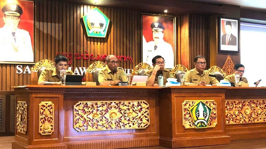 Sosialisasi Pedoman MCSP Tahun 2026 yang berlangsung di Ruang Rapat Utama Jayaning Singasana