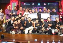Kompetisi Mixology & Flair Bartender di Gedung Kertha Saba, Denpasar
