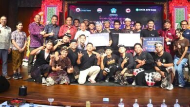 Kompetisi Mixology & Flair Bartender di Gedung Kertha Saba, Denpasar