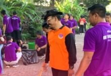 Dinsos PPPA Buleleng ikuti aksi bersih sampah sambut HUT RI dan Hari Pramuka
