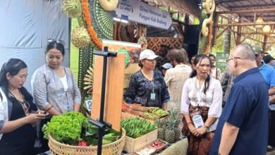 Foto: Suasana penyelenggaraan BRI Nusa Dua Eco Market 2026 di Peninsula Island, The Nusa Dua, Bali