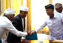 Bupati Satria dukung penuh pelaksanaan Karya Tawur Agung Manca Wali Krama Pura Ulun Danu Batur