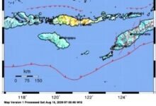 foto pencitraan lokasi gempa