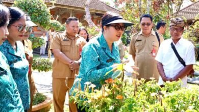Bunda Rai gelar Lomba Aku Hatinya PKK dan tinjau inovasi pengelolaan sampah di Kecamatan Tabanan dan Kediri