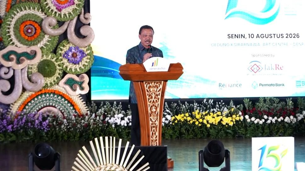perayaan HUT ke-15 PT Jamkrida Bali Mandara di Gedung Ksirarnawa, Taman Budaya Provinsi Bali