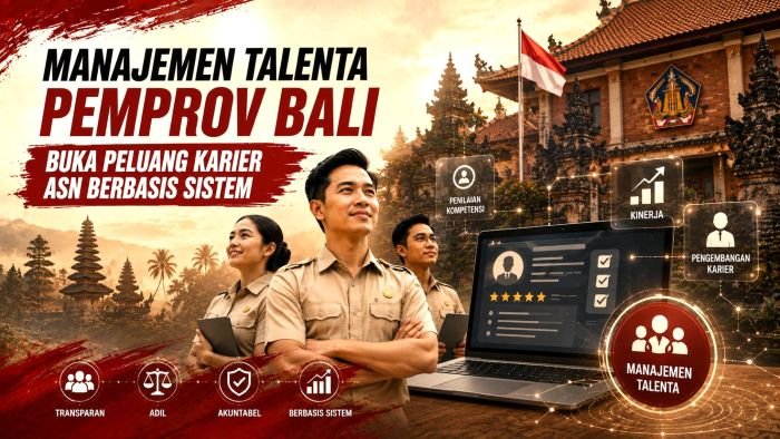 Ilustrasi Penggunaan sistem Manajemen Talenta ASN Provinsi Bali