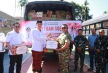 Pemkab Klungkung salurkan bantuan logistik korban gempa bumi Nusa Tenggara Timur