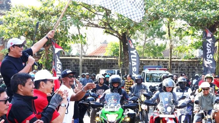 Bupati Sanjaya buka Touring TOMBAK di Puri Gede Kerambitan Tabanan