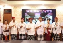 pelantikan dan pengambilan sumpah/janji jabatan pimpinan tinggi pratama, administrator dan pengawas di lingkungan Pemerintah Kabupaten Tabanan