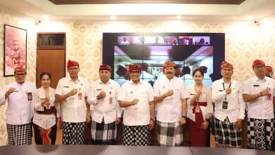 pelantikan dan pengambilan sumpah/janji jabatan pimpinan tinggi pratama, administrator dan pengawas di lingkungan Pemerintah Kabupaten Tabanan