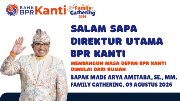 Direktur Utama BPR Kanti, Made Arya Amitaba