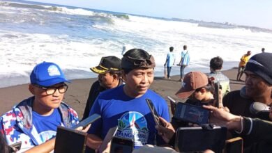 Foto: Ketua DPD Partai Demokrat Bali, I Made Mudarta, S.Sos, saat memberikan keterangan kepada awak media