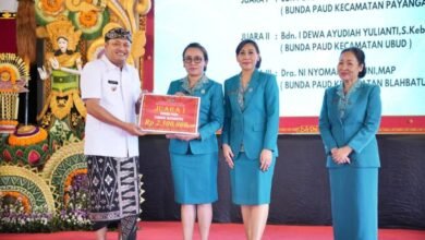 Puncak peringatan HKG PKK ke 54 di Gianyar perkuat 10 program pokok