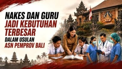 Ilustrasi Guru dan Tenaga Kesehatan