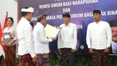 Penyerahan Remisi Umum bagi narapidana dan Pengurangan Masa Pidana Umum (PMPU)
