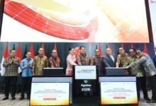 Suasana perayaan HUT ke-49 Pasar Modal Indonesia