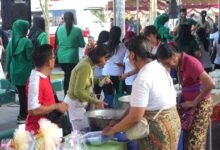 Pasar Rakyat Tim Penggerak (TP) PKK Provinsi Bali di Kabupaten Jembrana