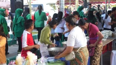 Pasar Rakyat Tim Penggerak (TP) PKK Provinsi Bali di Kabupaten Jembrana