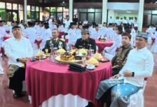 ramah tamah di Gedung Wanita Narigraha, Renon, Denpasar