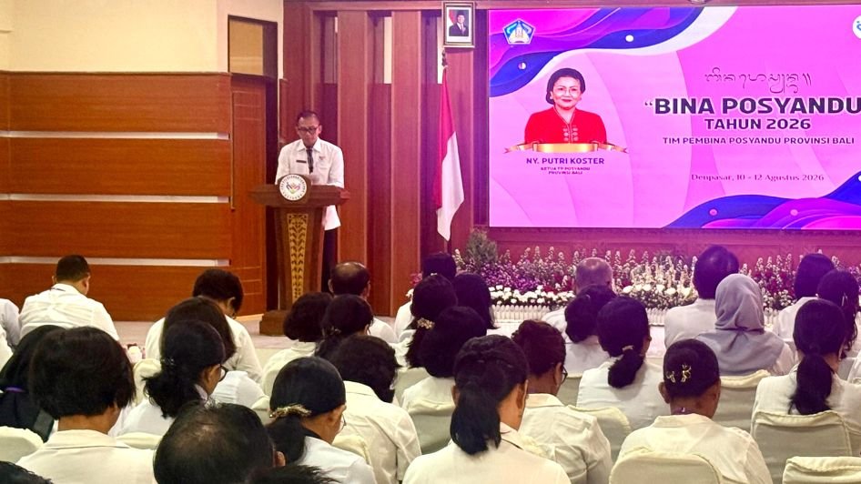 Pelatihan Posyandu ke-10 yang berlangsung di UPTD Balai Pelatihan Kesehatan (Bapelkes) Provinsi Bali