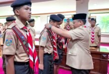 Pelepasan peserta Jambore Nasional 2026