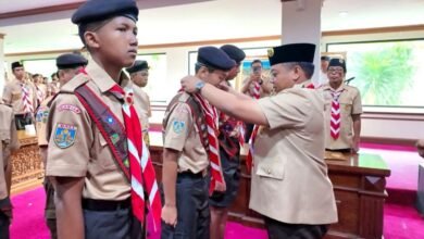 Pelepasan peserta Jambore Nasional 2026