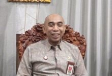 Kepala BKPSDM Provinsi Bali, Drs. I Wayan Budiasa, M.Si., saat memberikan keterangan terkait proses pengajuan ASN