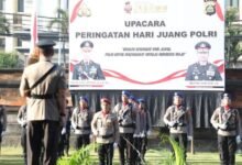 Polda Bali gelar upacara peringatan Hari Juang Polri teguhkan semangat pengabdian