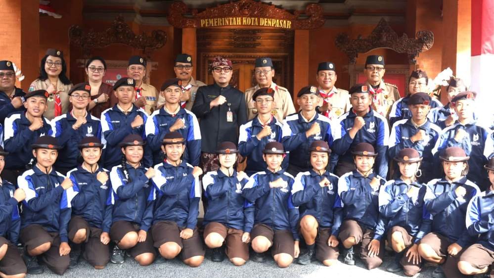 Kwarcab Pramuka Denpasar Ikuti Jambore Nasional 2026
