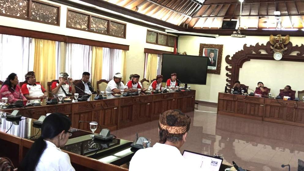 Pusat Koordinasi Hindu Indonesia bersama Komisi IV DPRD Provinsi Bali
