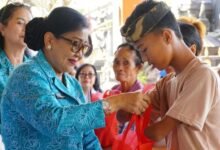 Putri Koster Ajak Masyarakat Dukung Pembangunan, Ketahanan Pangan, dan Kepedulian Sosial