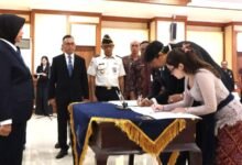 Pelantikan WNI dan Pejabat Fungsional
