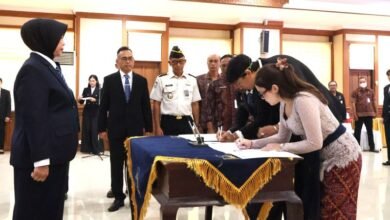 Pelantikan WNI dan Pejabat Fungsional