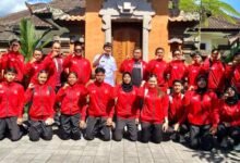 Atlet Bakti Negara Klungkung siap tempur di Badung Cup I 2026 dilepas langsung oleh Wabup Surya Putra