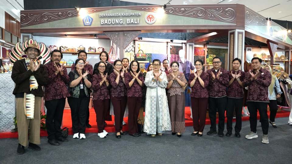 Dekranasda Badung sukses promosikan produk unggulan di Kriyanusa 2026