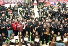 Kontingen Badung juara umum Pencak Silat Bakti Negara Cup I 2026 di Kerobokan