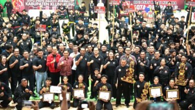 Kontingen Badung juara umum Pencak Silat Bakti Negara Cup I 2026 di Kerobokan