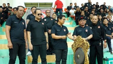 Bupati I Wayan Adi Arnawa buka Kejuaraan Pencak Silat PSPS Bhakti Negara Cup I 2026 dan bidik tim bayangan Porprov serta PON
