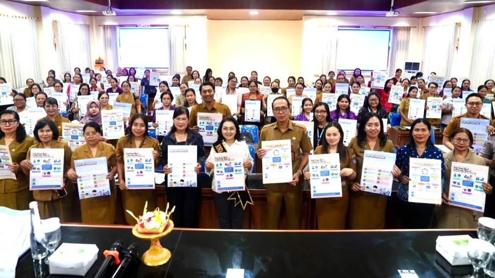 Perkuat layanan terpadu Bunda PAUD Badung buka bimtek pemenuhan 8 indikator PAUD HI