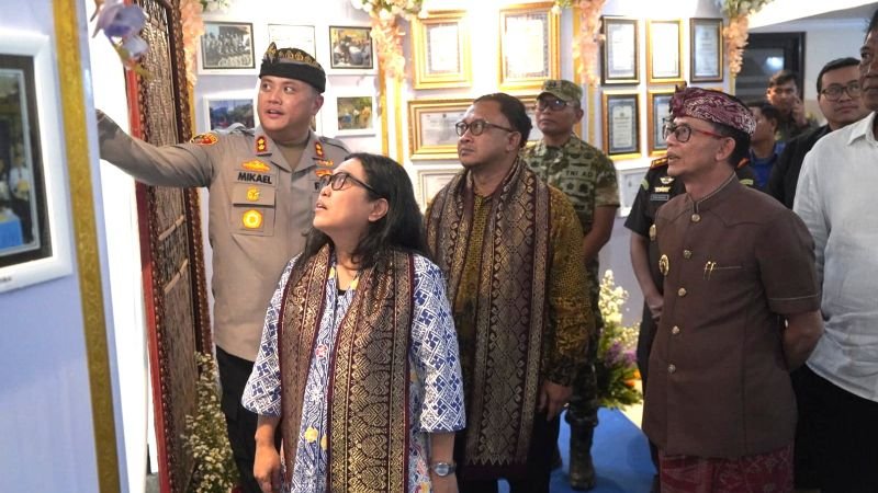 Bupati Klungkung I Made Satria dampingi Tim Kompolnas RI visitasi ke Polres Klungkung masuk 5 besar Kompolnas Award 2026