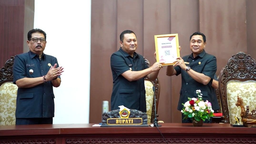 Bupati Mahayastra sampaikan rancangan perubahan APBD Gianyar TA 2026