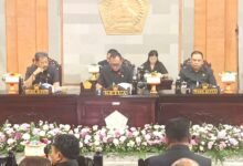 Gedung DPRD Kabupaten Tabanan tempat berlangsungnya rapat paripurna pembahasan Ranperda TA 2026
