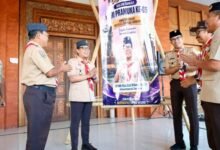 Wawali Arya Wibawa pimpin upacara pembukaan lomba serangkaian Hari Pramuka ke-65 Kwarcab Denpasar