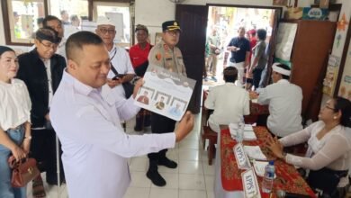 Bupati Mahayastra tinjau sejumlah TPS Pilkel serentak Gianyar 2026
