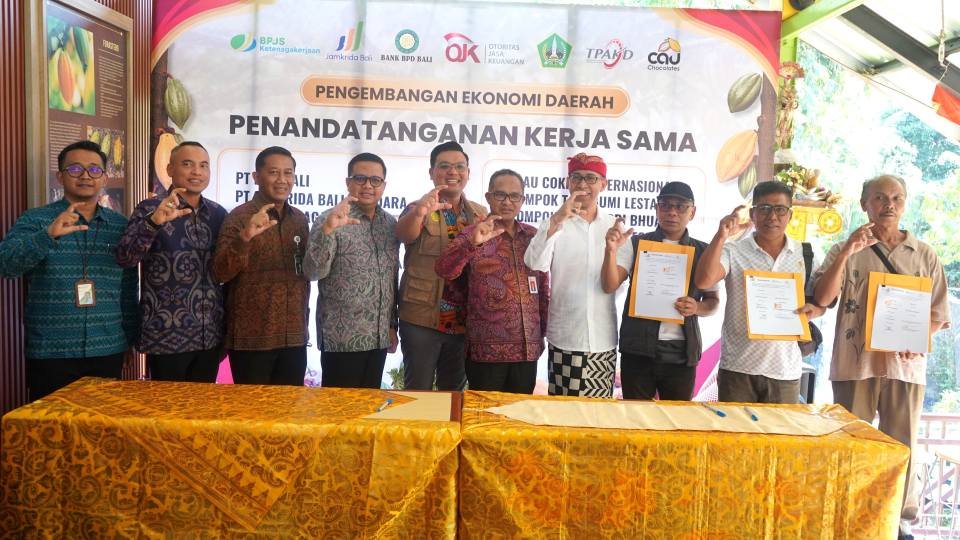 Stakeholder sektor pertanian di Tabanan sambut antusias OJK kawal akses pembiayaan berbasis ekosistem bersama Bank BPD Bali