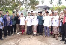 Pembangunan TK Negeri Desa Kampung Toyapakeh Nusa Penida resmi dimulai oleh Bupati Klungkung I Made Satria